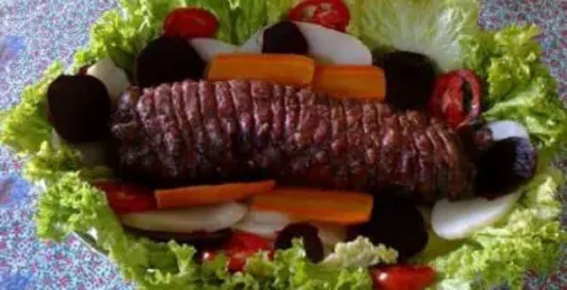 Receta de BAZO DE RES RELLENO