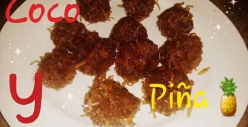 Receta de DULCE DE COCO Y PIÑA